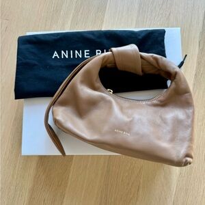 Anine Bing Mini Grace Bag. Carmel leather. Perfect in box.